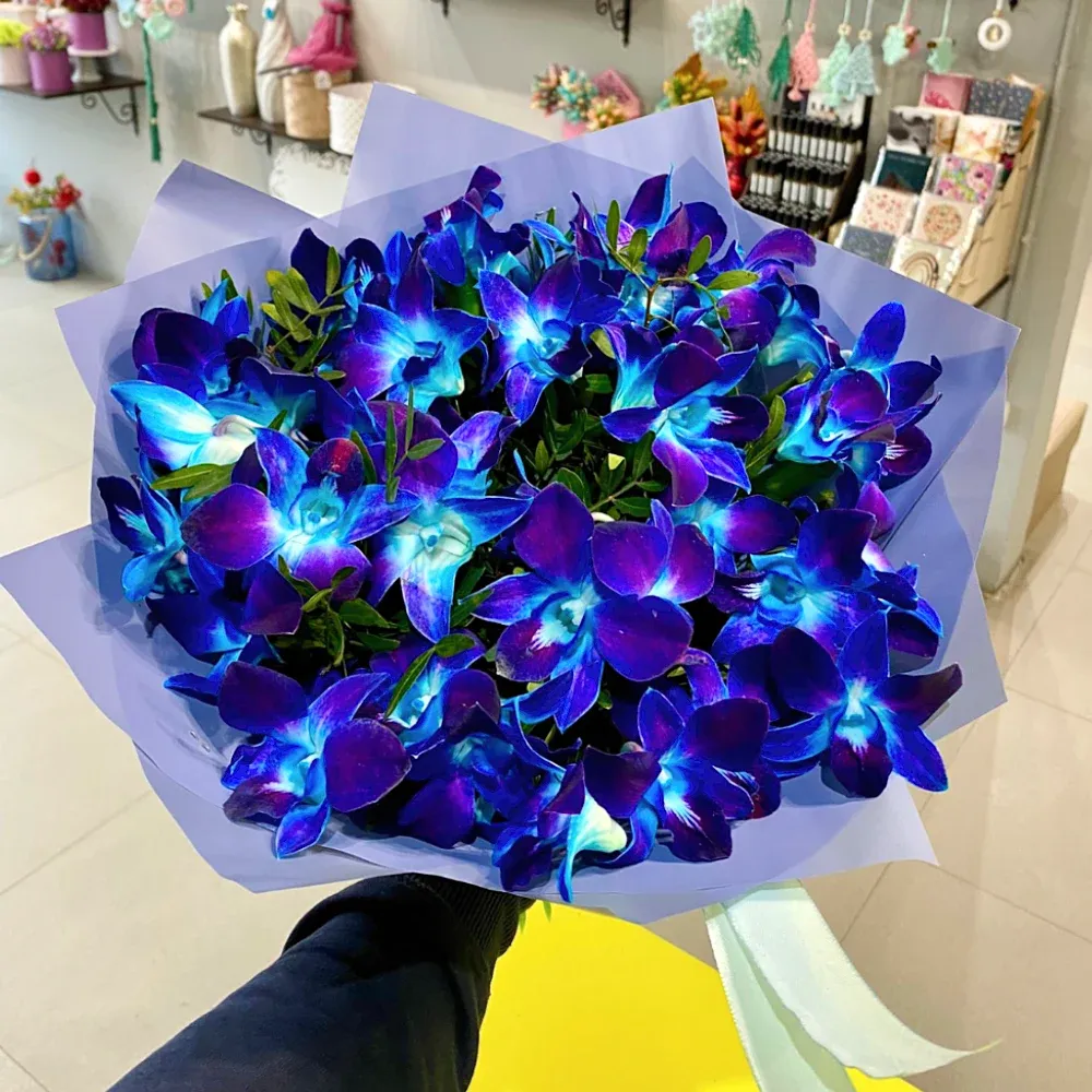 Букеты с орхидеями