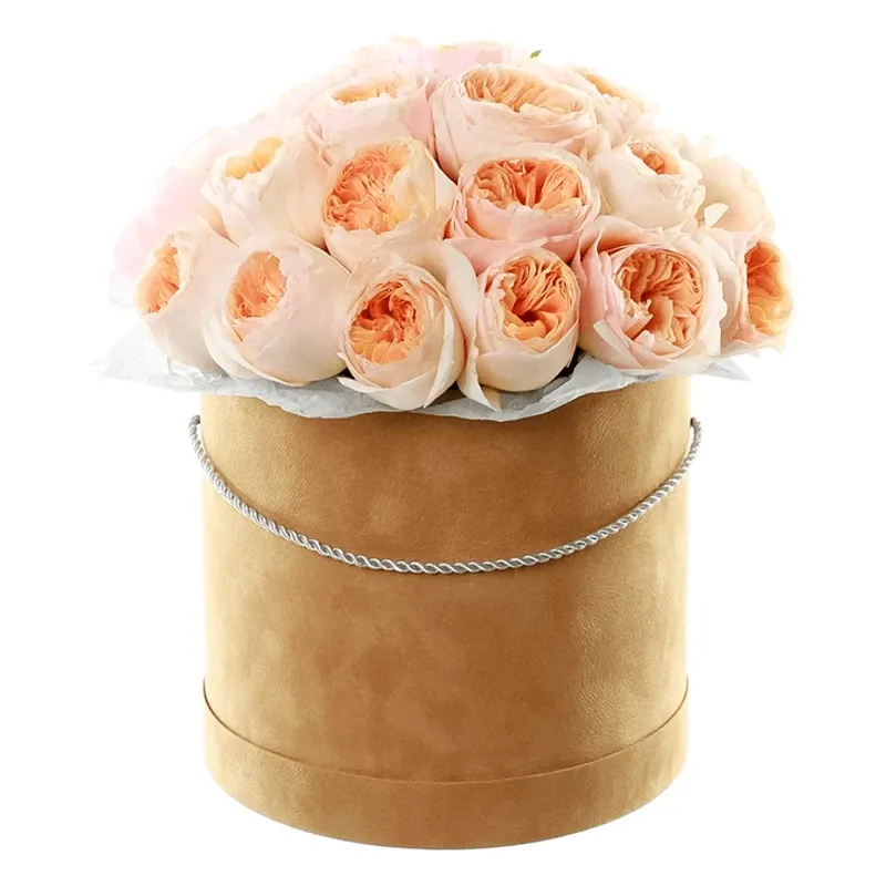 Цветы в коробке «Воспоминания»